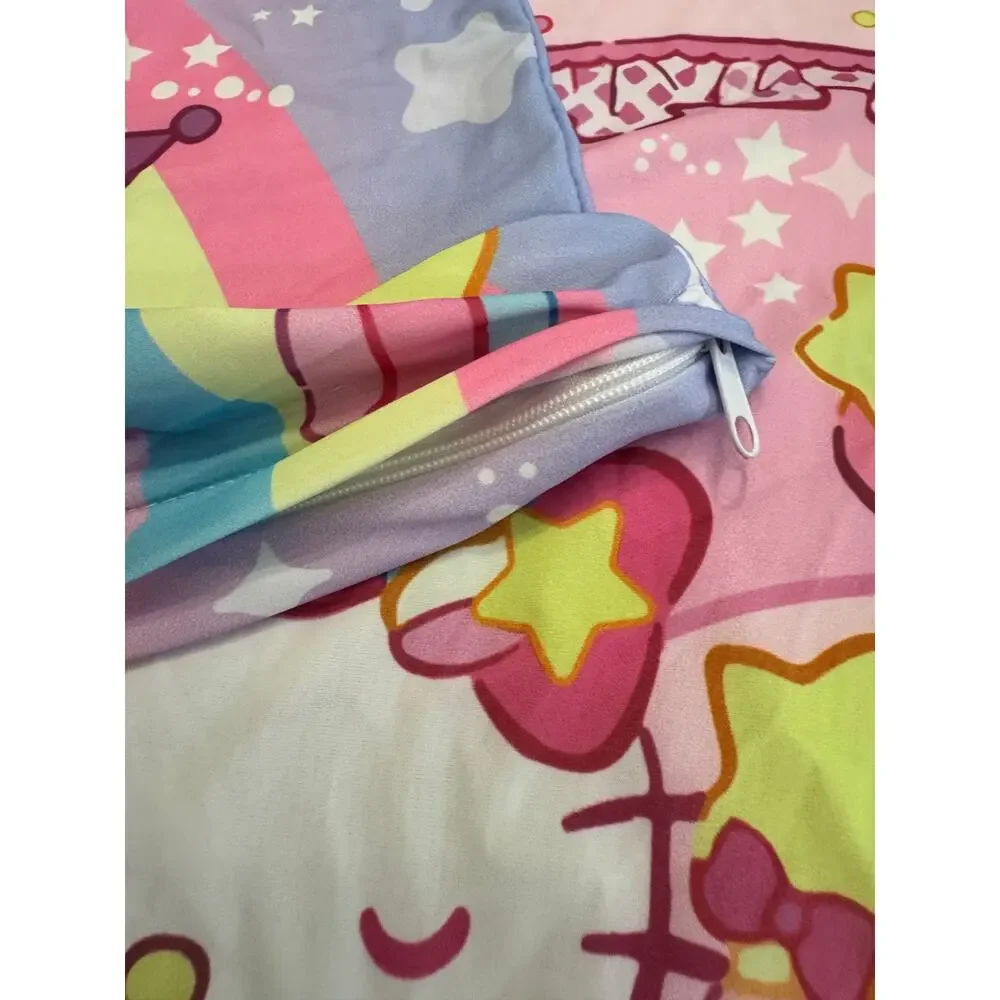 Cooling pillowcase zipper Hello Kitty and friends mash mellow candy sky